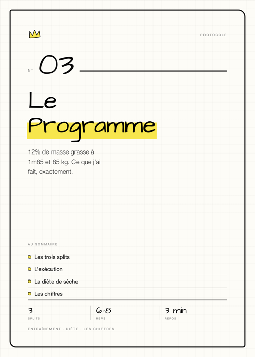 Couverture du document Le Programme
